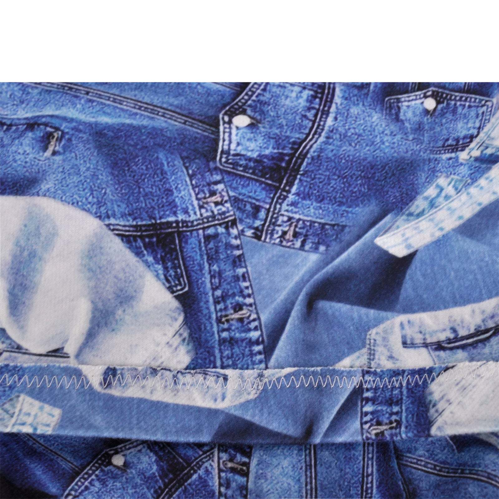 Overknee Langschaft Stiefel mit Pfennigabsatz Canvas Boots