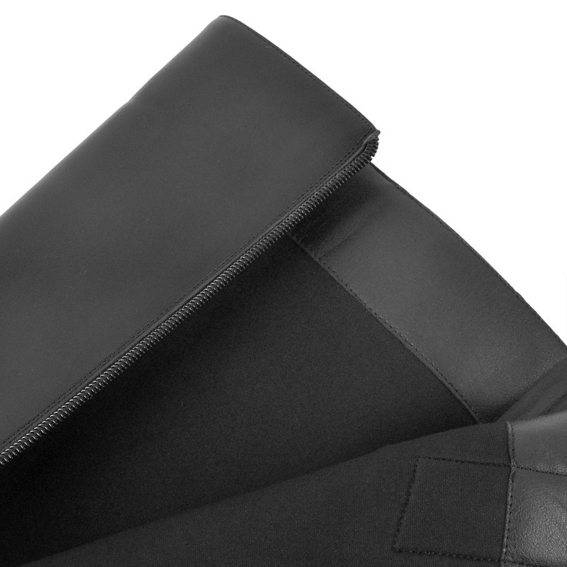 Leder Kniehohe Stiefel Platform high Heels