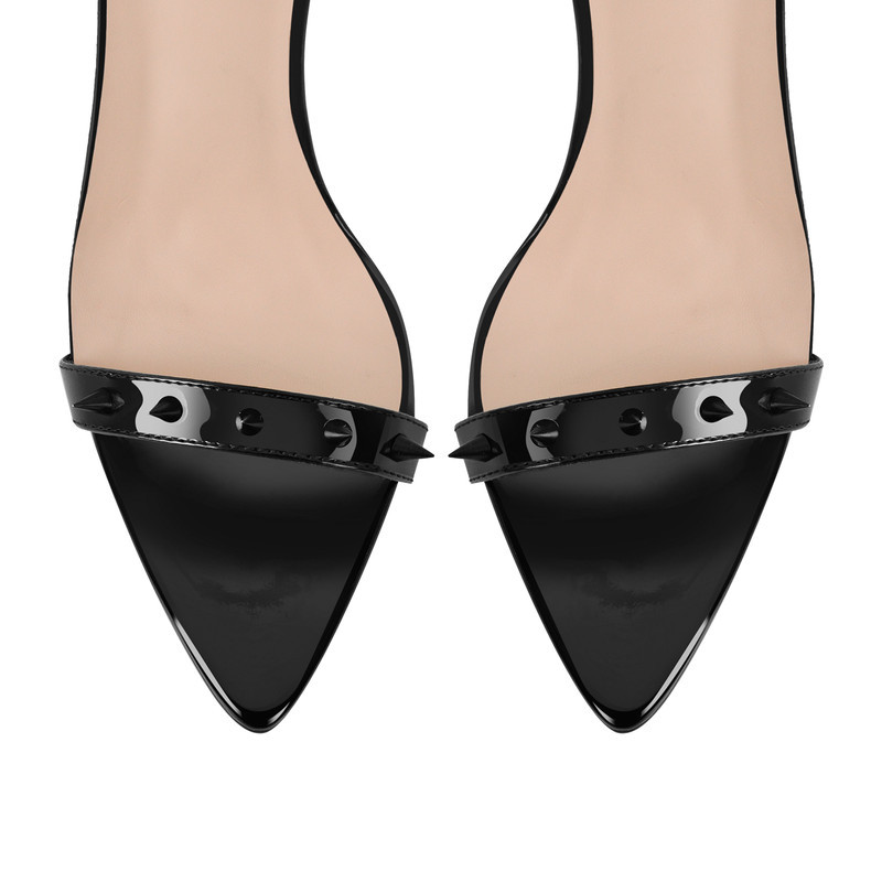 Sandalen mit hohem Absatz und Knöchelriemen