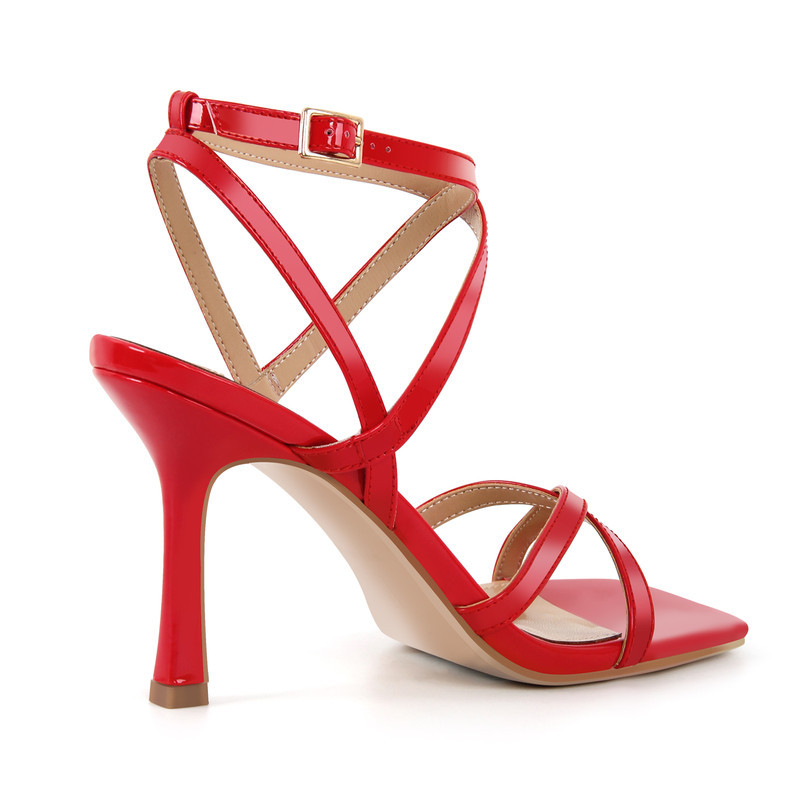 Damen High Heel Sandalen mit Riemchen