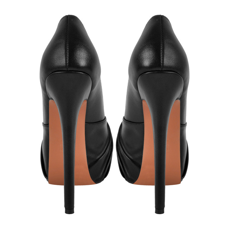 Peep Toe Plateau Stiletto High Heels