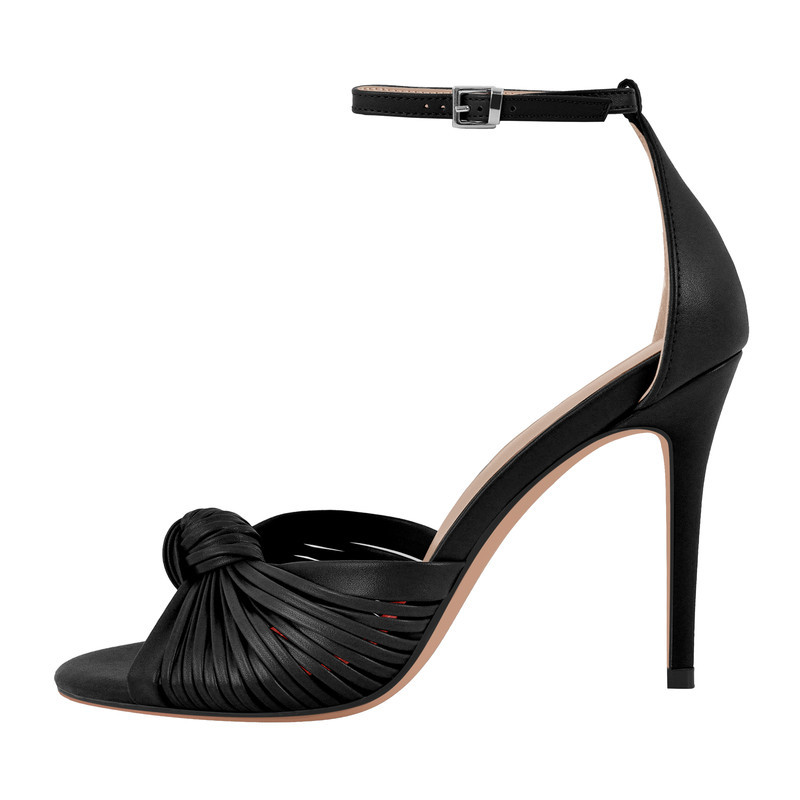 Sandalen mit runder Zehenpartie und Stiletto Absatz