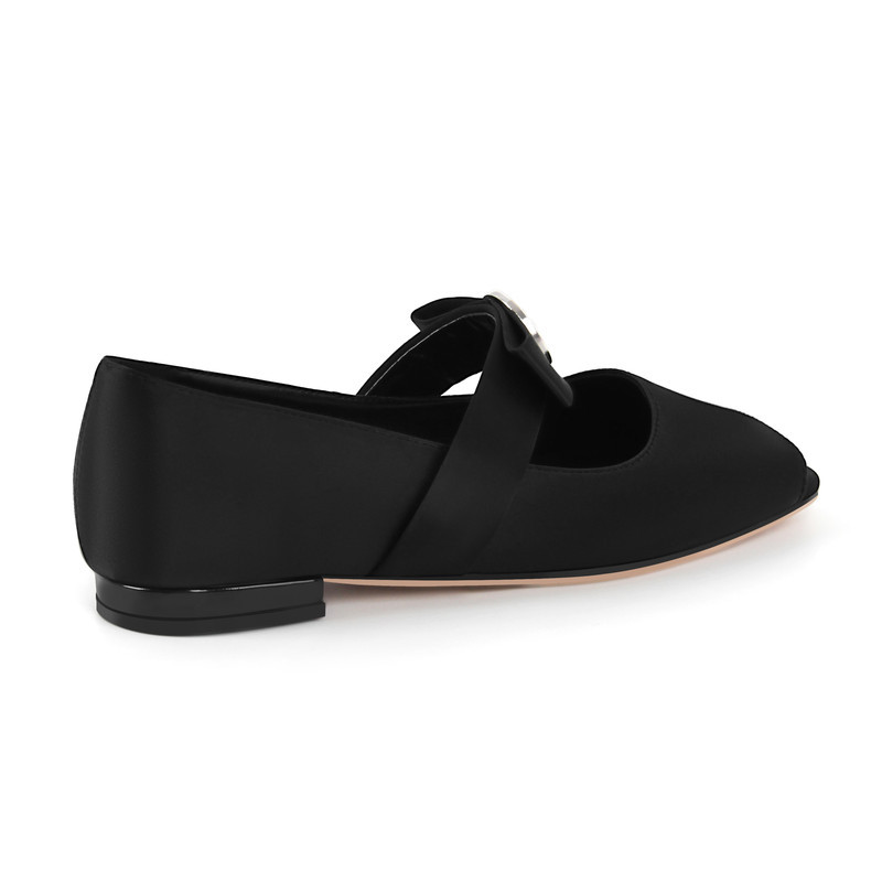 Damen Offene Toe Ballerinas