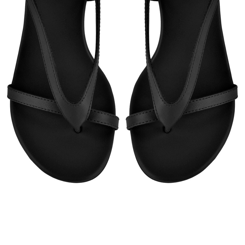 Schnürsandalen mit Keilabsatz und runder Zehenpartie