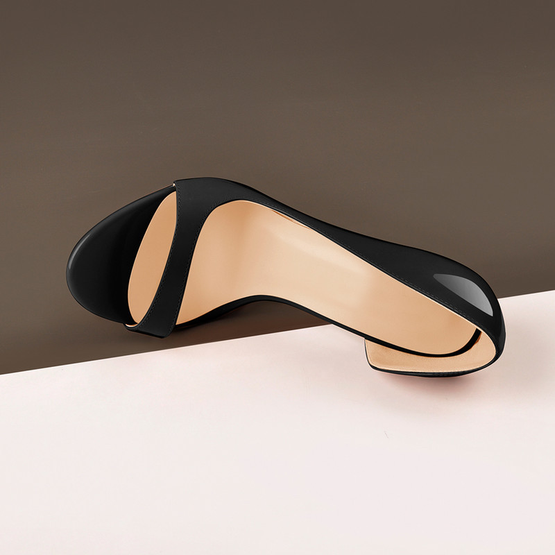 Stiletto Sandalen mit hohem Absatz