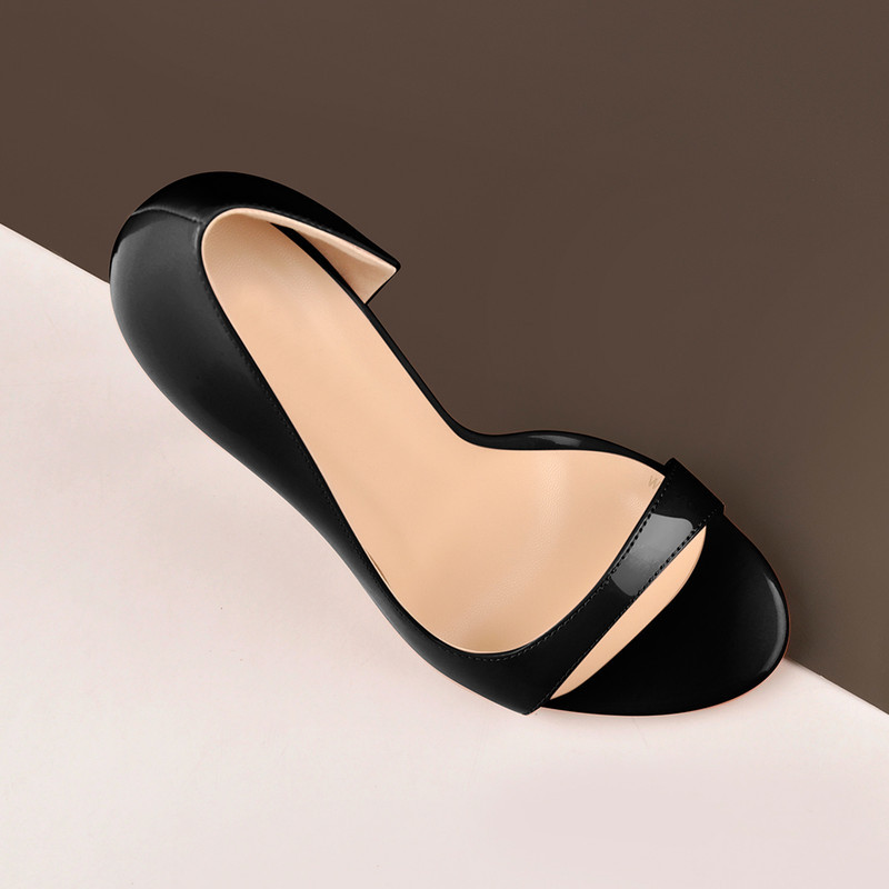 Stiletto Sandalen mit hohem Absatz