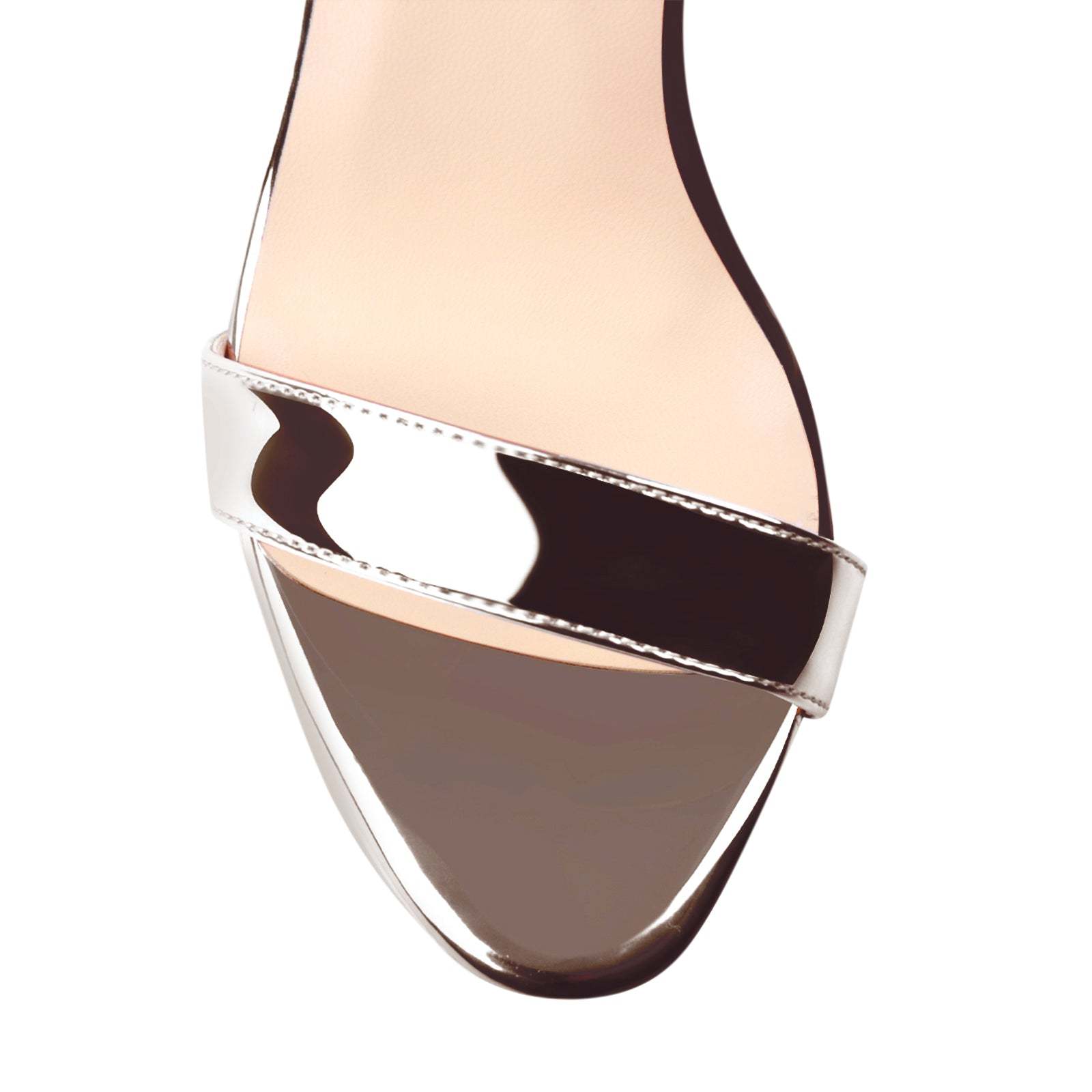 Plateau Riemchensandalen Sommerschuhe mit Pfennigabsatz