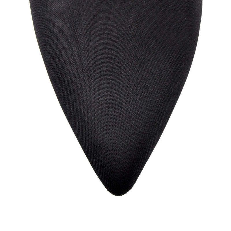 Spitze Zehen Overknee Strümpfe Stiefel