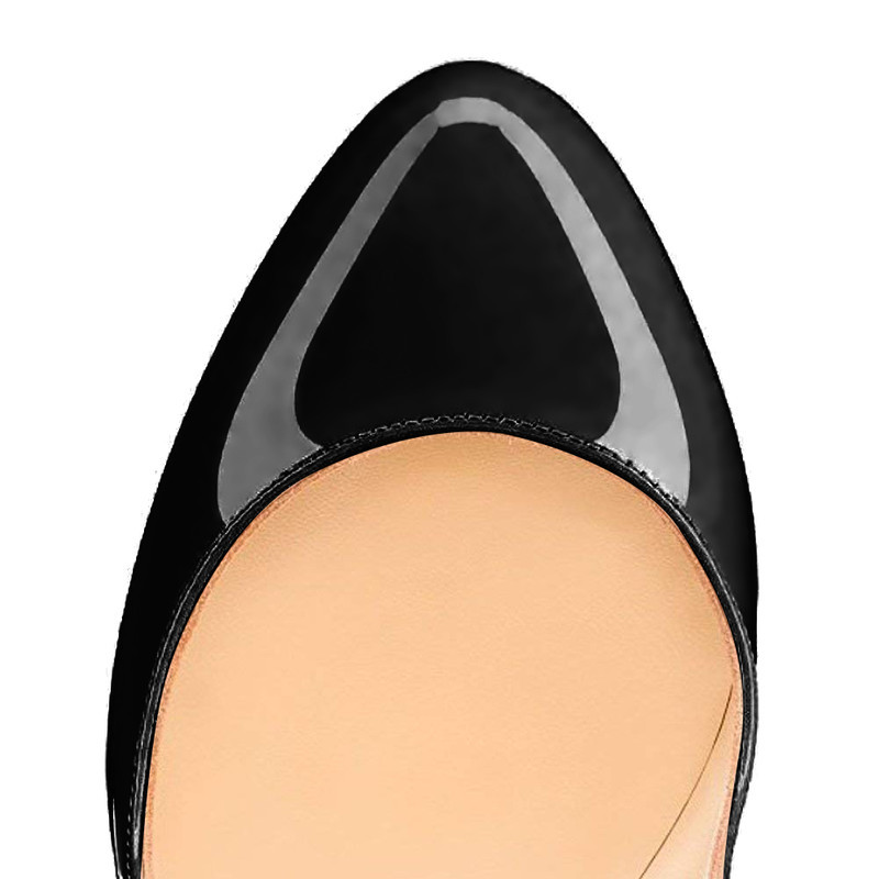 Mary Jane Runde Zehe Knöchelriemen Plattform Pumps