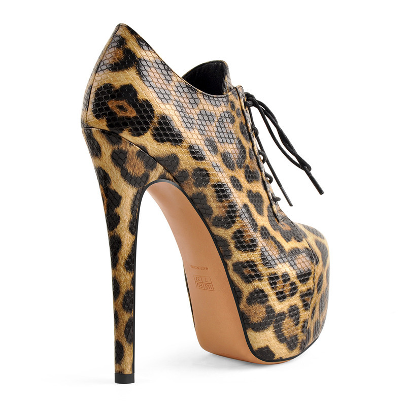 Leder Plateau Reißverschluss Stiletto Stiefel