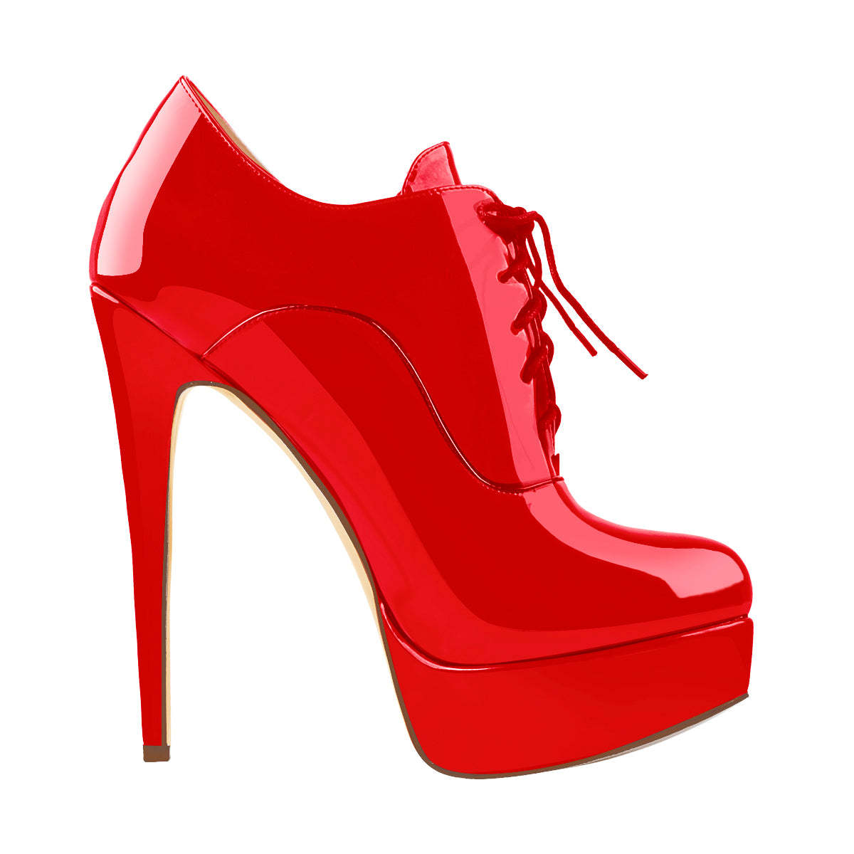 Plateau Hochfrontpumps Stiefeletten