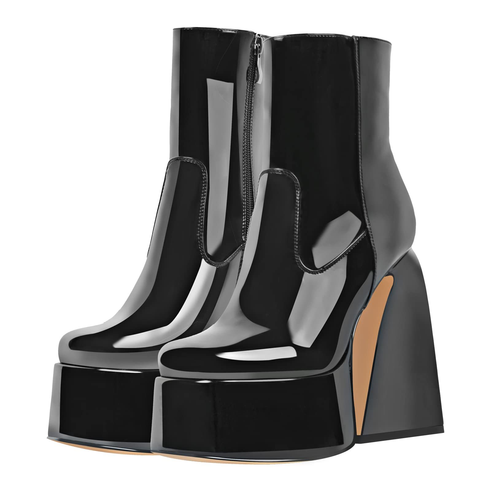 Platea Stiefeletten mit Blockabsatz