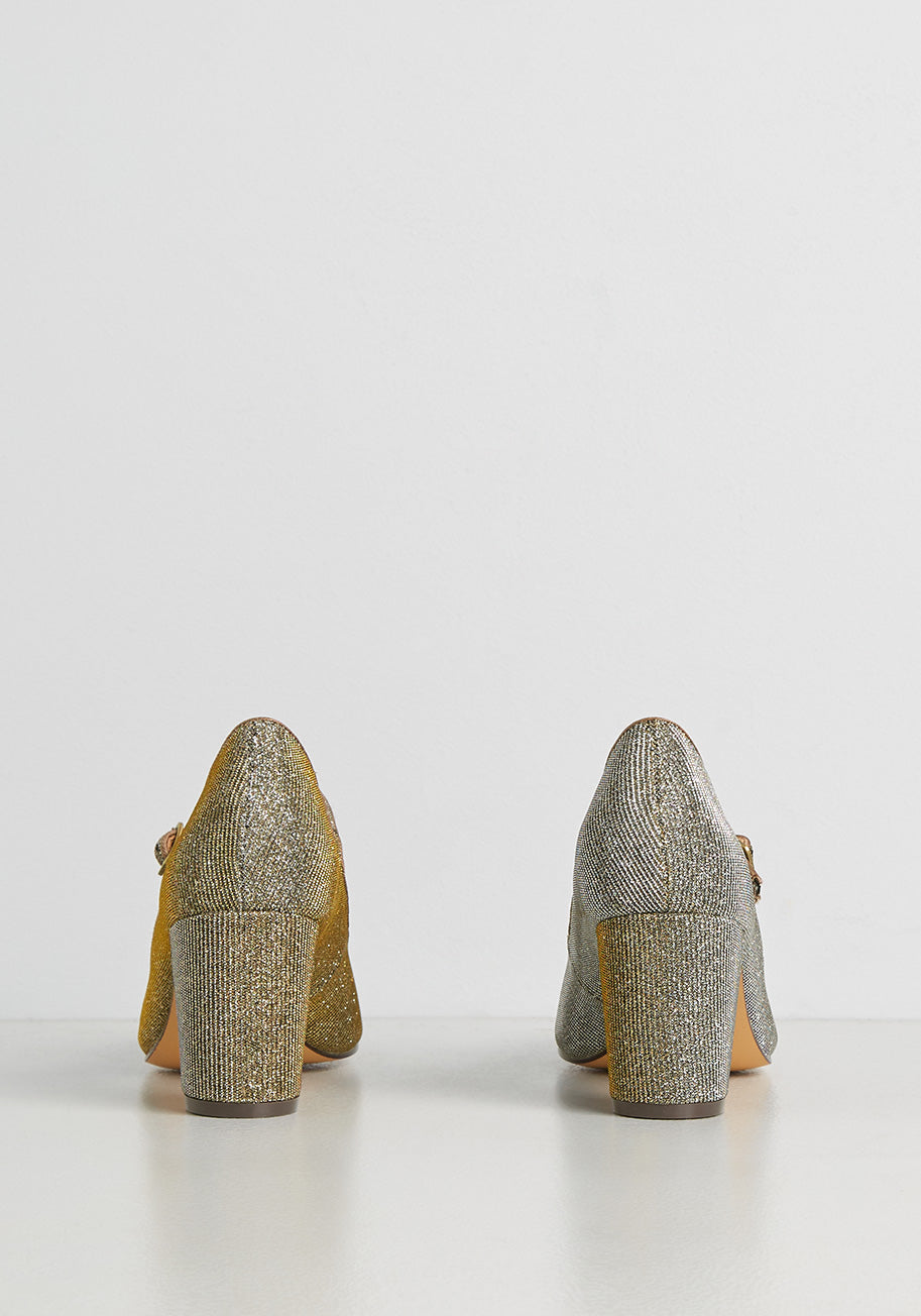 Attention to Excellence Glitter Heel