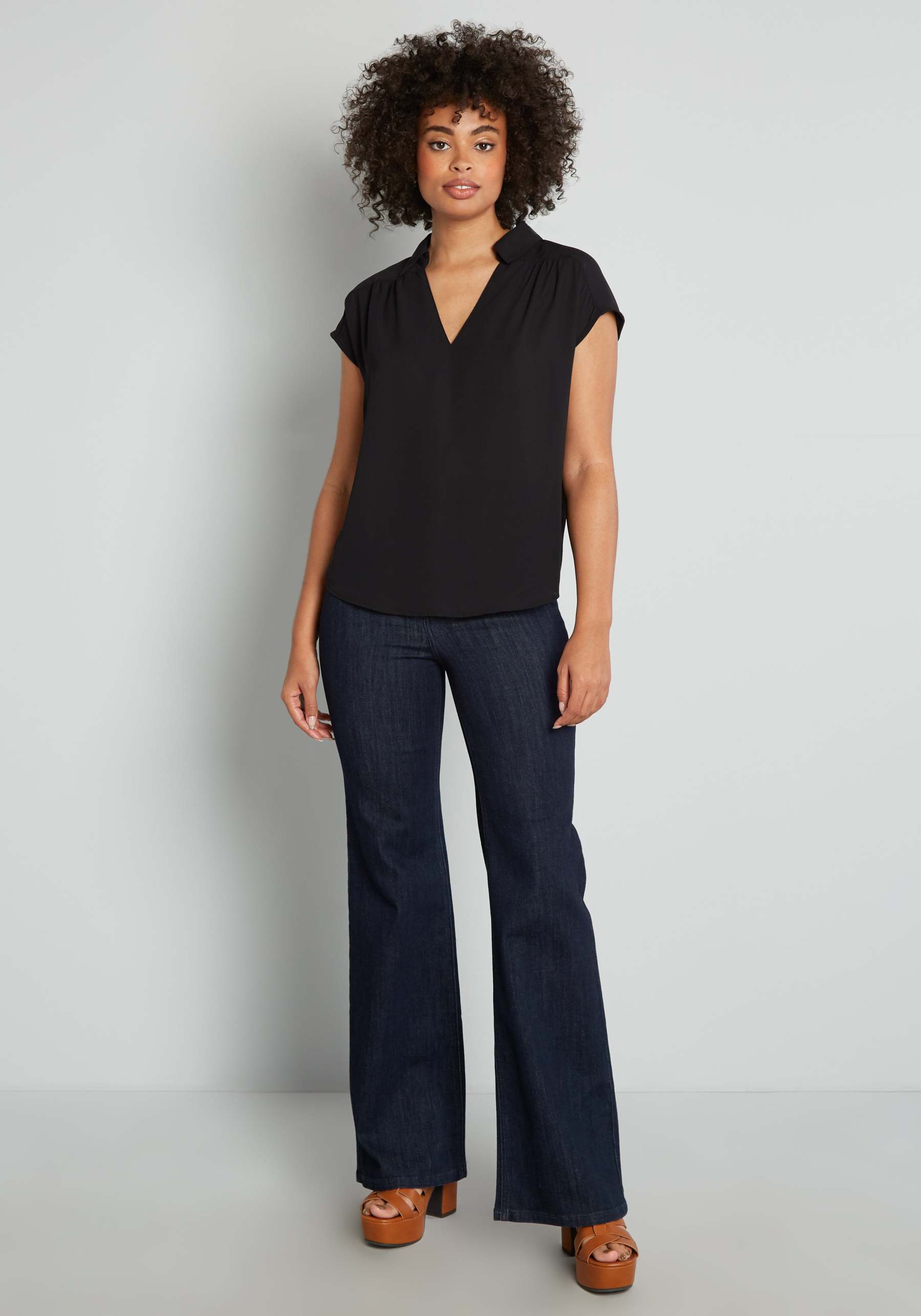 A Renewed You Short Sleeve Blouse