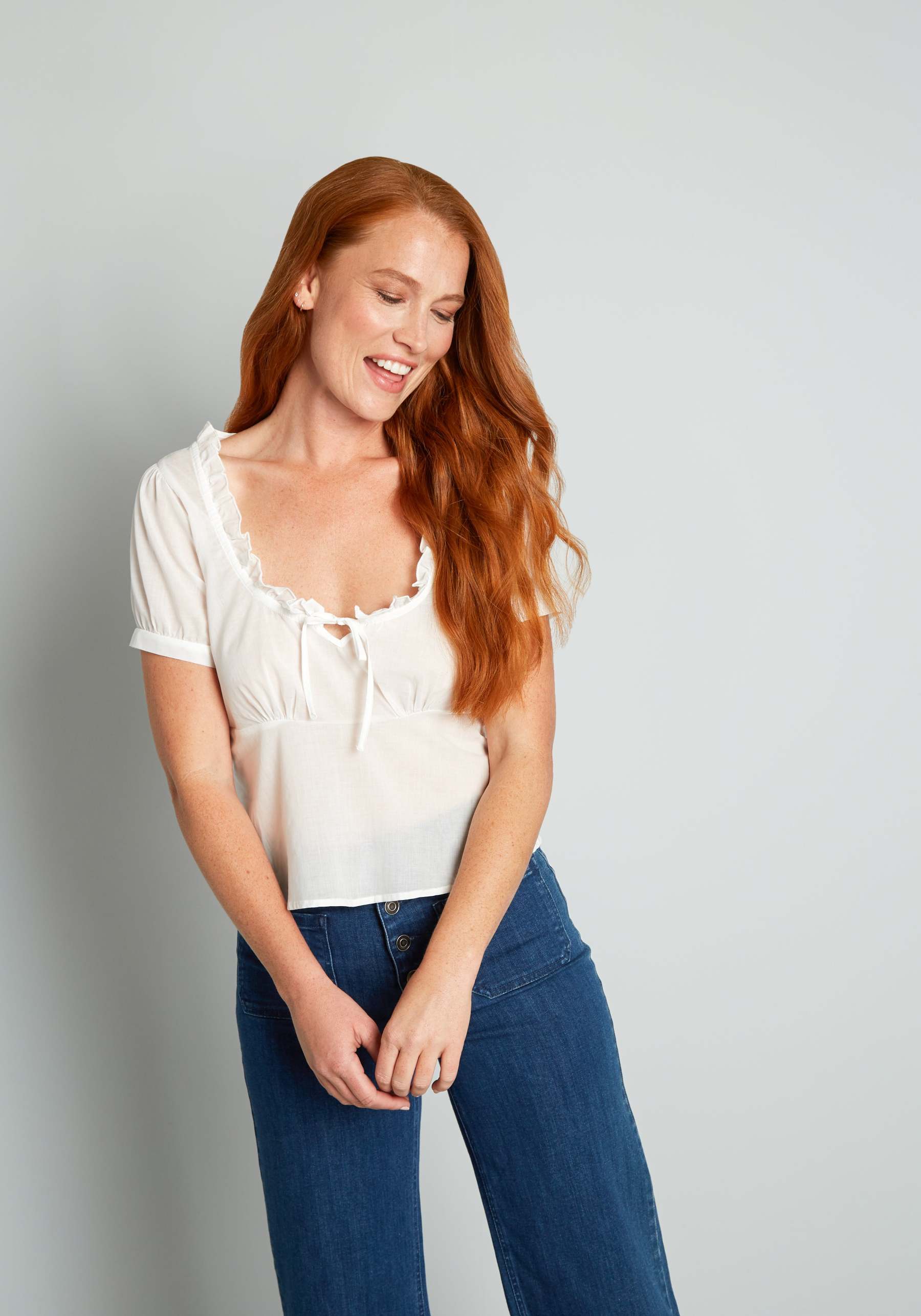 Putting the Edge in Cottage Blouse