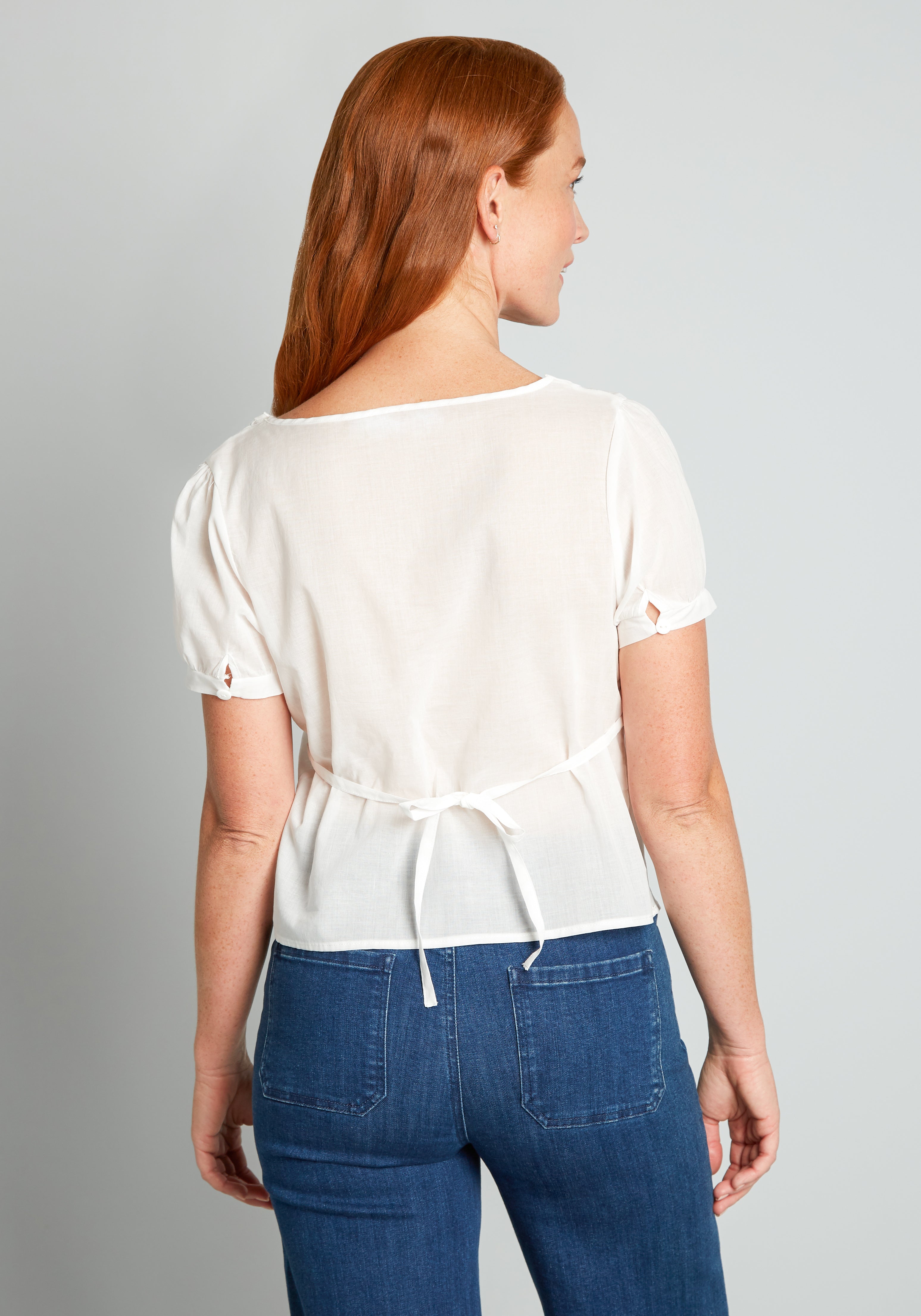 Putting the Edge in Cottage Blouse