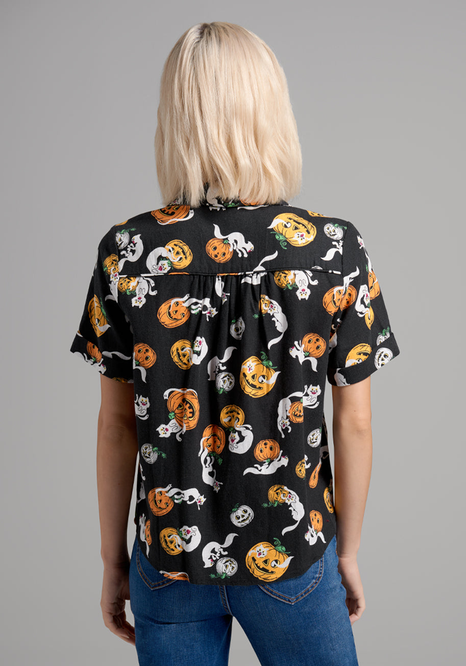 Call It A Classic Camp Collar Shirt