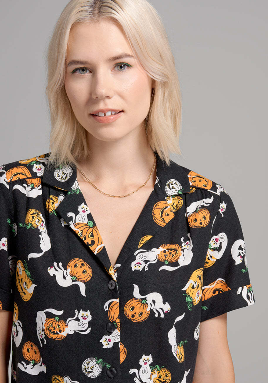 Call It A Classic Camp Collar Shirt