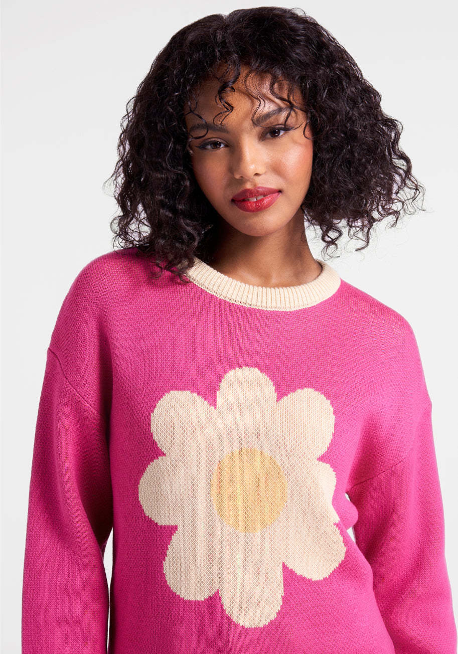 Burst Into Bloom Sweater