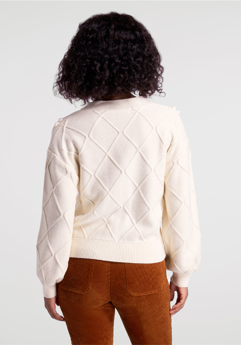 Reminders of Spring Embroidered Cardigan