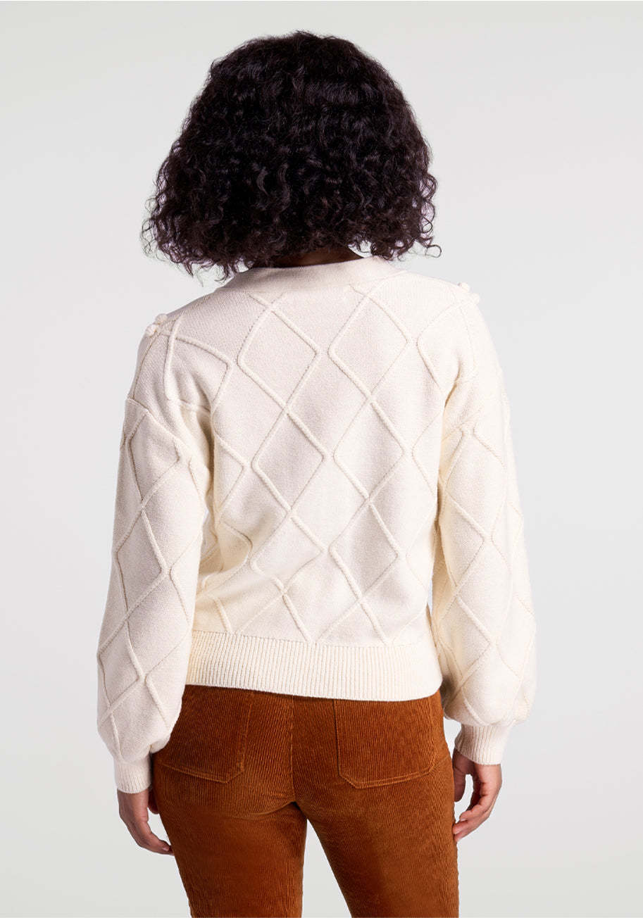 Reminders of Spring Embroidered Cardigan