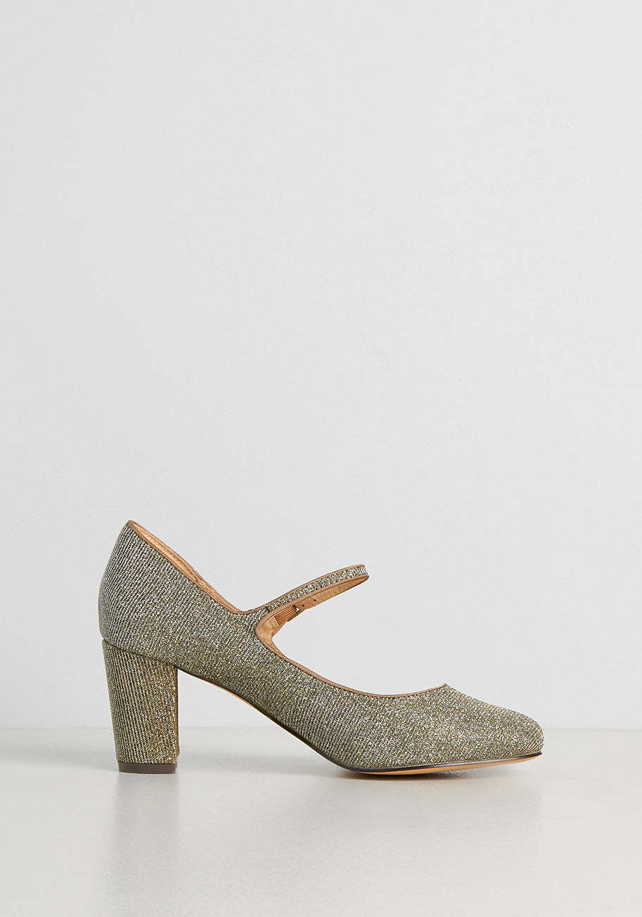Attention to Excellence Glitter Heel