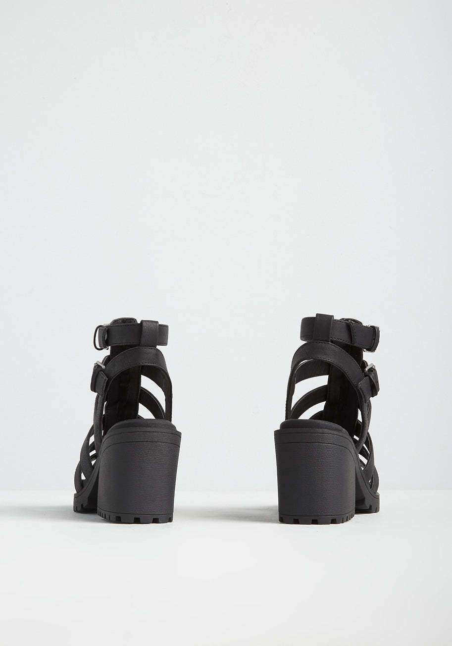 Born to Be Wild Heeled Sandal