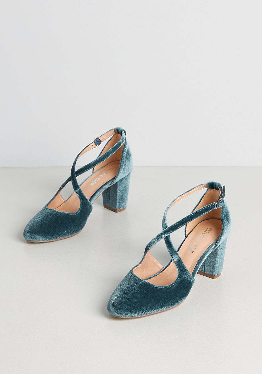 Linger Longer Velvet Heel