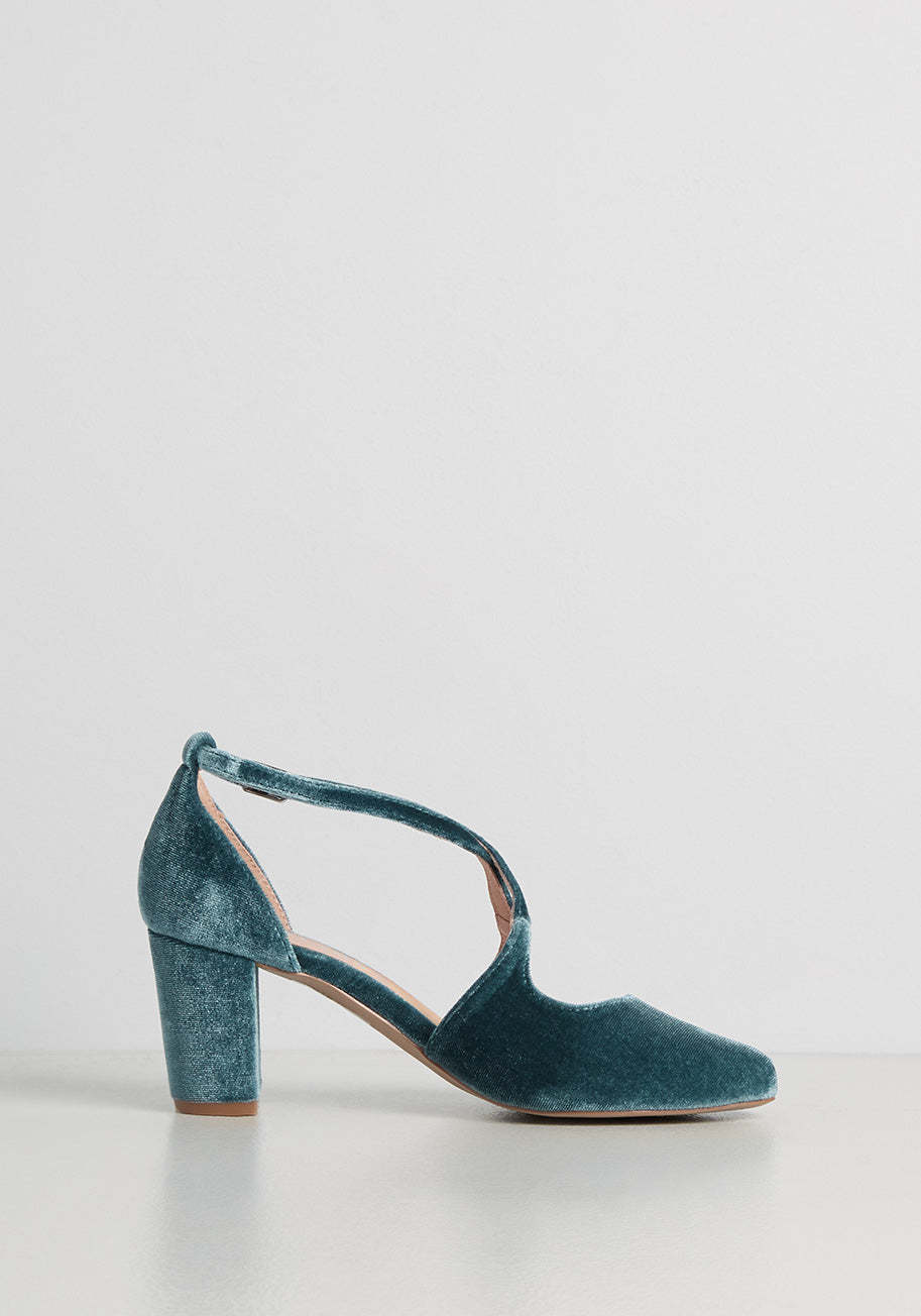 Linger Longer Velvet Heel