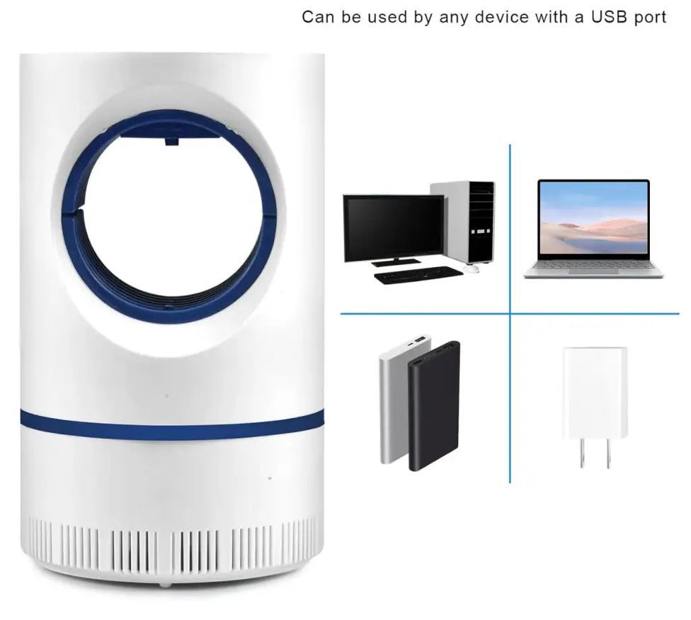 Luxury LED Mosquito Killer Lamp – Silent & Efficient Insect Trap for Home