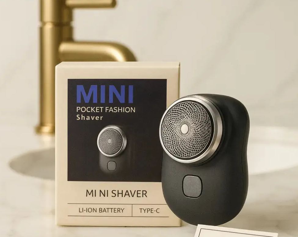 Mini Pocket Electric Shaver | Portable USB Type-C Rechargeable Razor