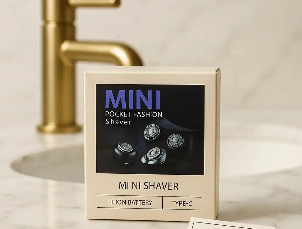 Mini Pocket Electric Shaver | Portable USB Type-C Rechargeable Razor
