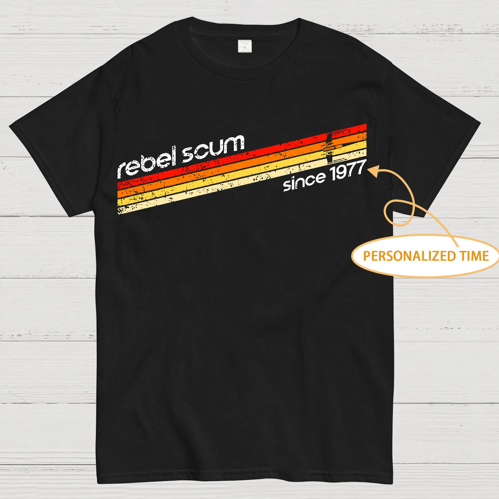 Personalized Rebel Scum 1977 Geek T-Shirt