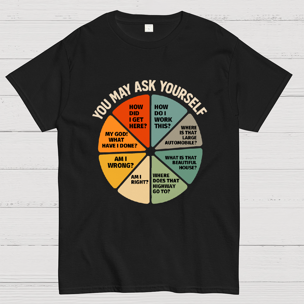 You May Ask Yourself Geek T-Shirt