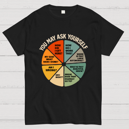 You May Ask Yourself Geek T-Shirt
