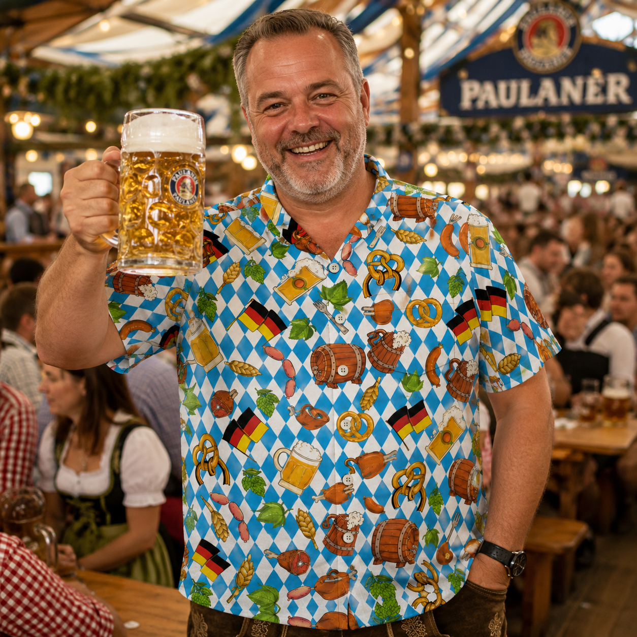 Munich Oktoberfest, Germany Hawaiian Shirt