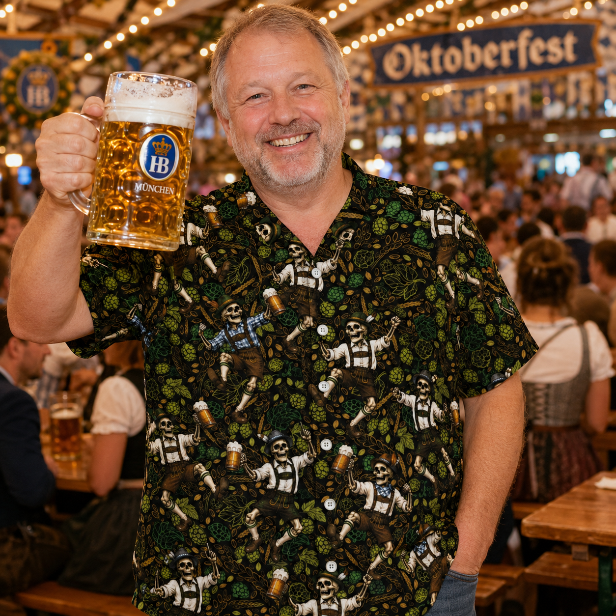 Munich Oktoberfest, Germany Hawaiian Shirt