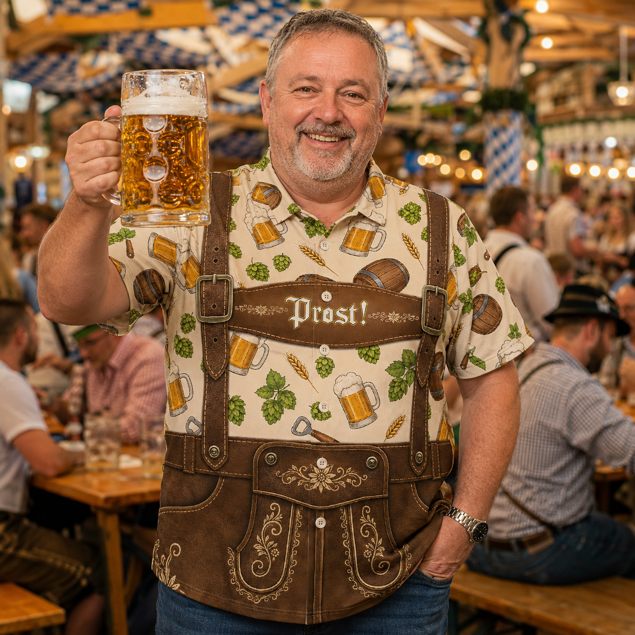 Munich Oktoberfest, Germany Hawaiian Shirt