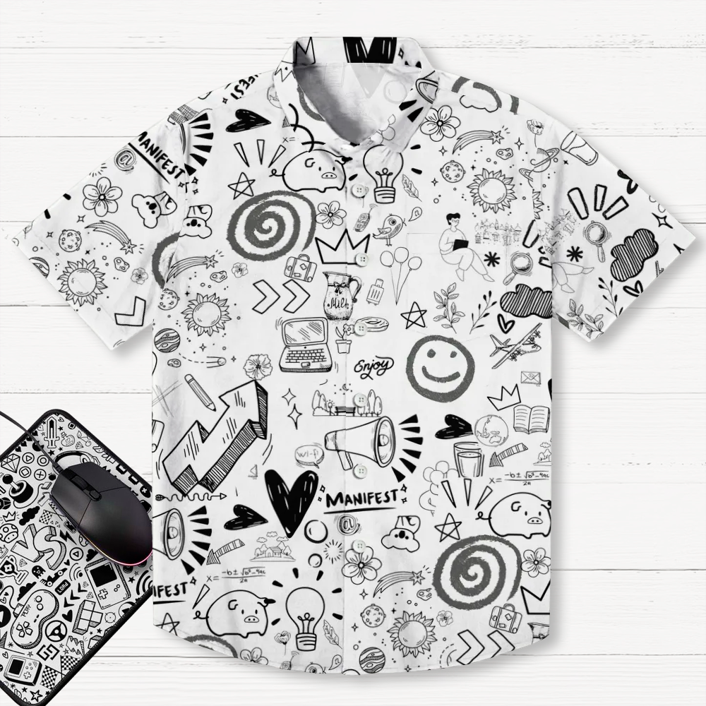 Stick Figure Geeky Shirt