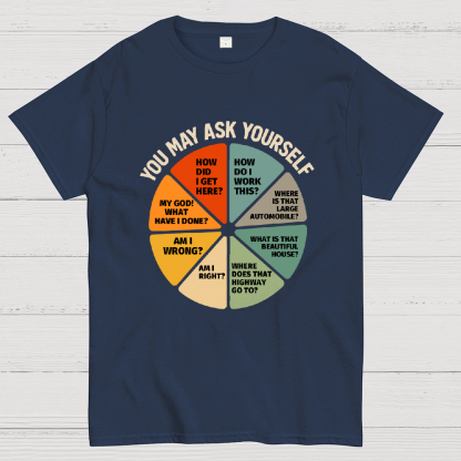 You May Ask Yourself Geek T-Shirt