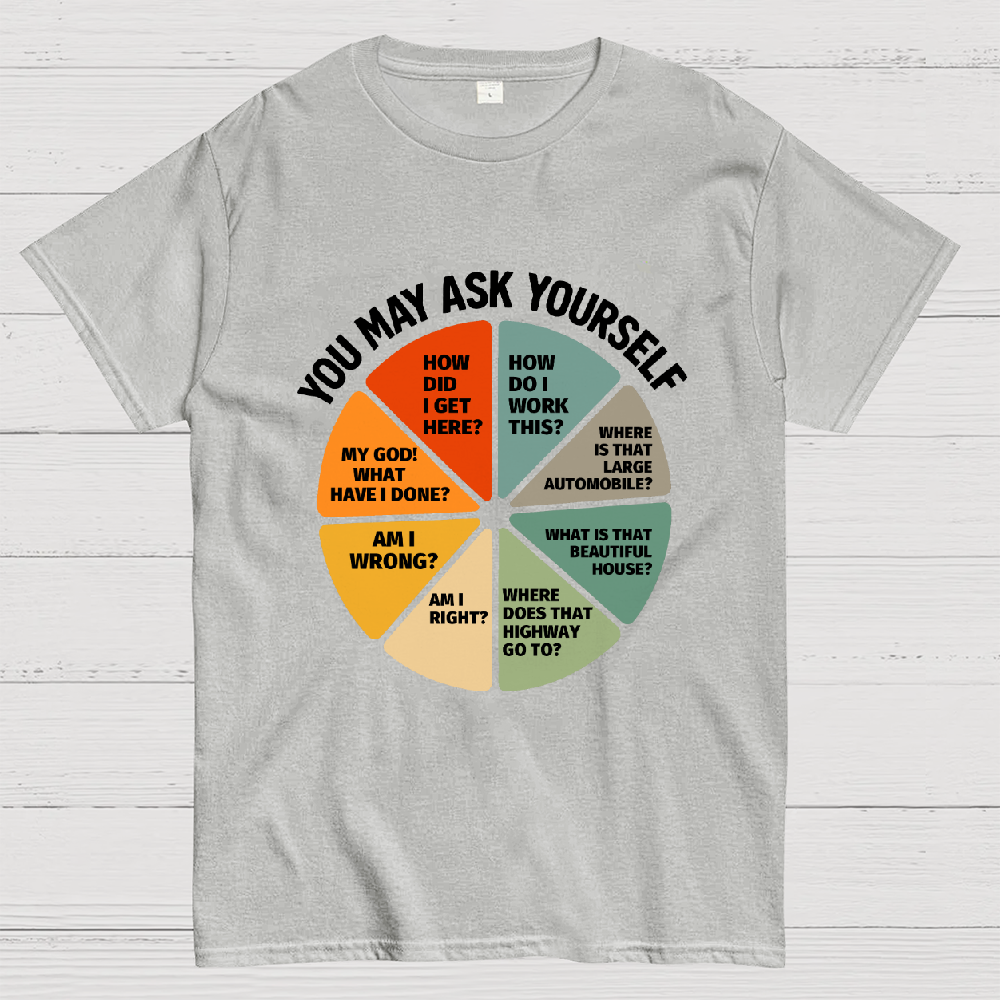 You May Ask Yourself Geek T-Shirt