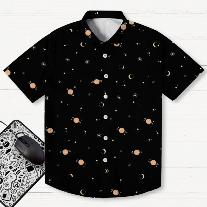 Stars And Moon Geeky Shirt