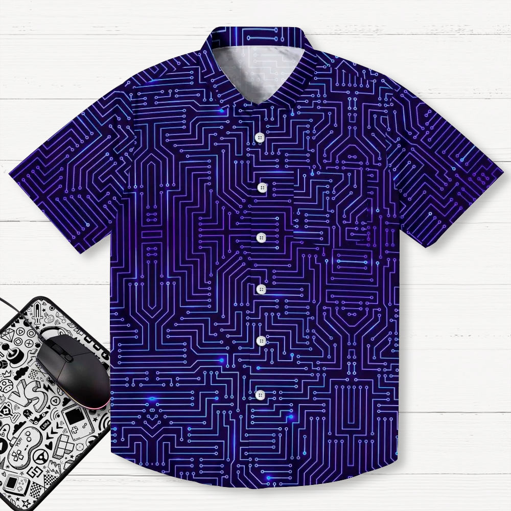 Circuit Board Geeky Shirt