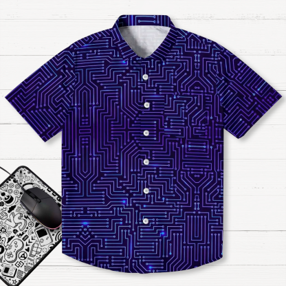 Circuit Board Geeky Shirt