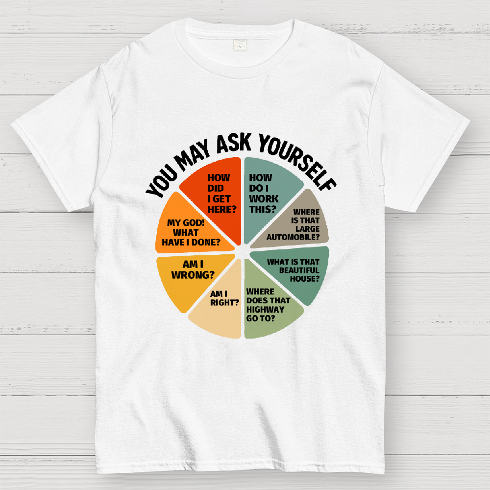 You May Ask Yourself Geek T-Shirt