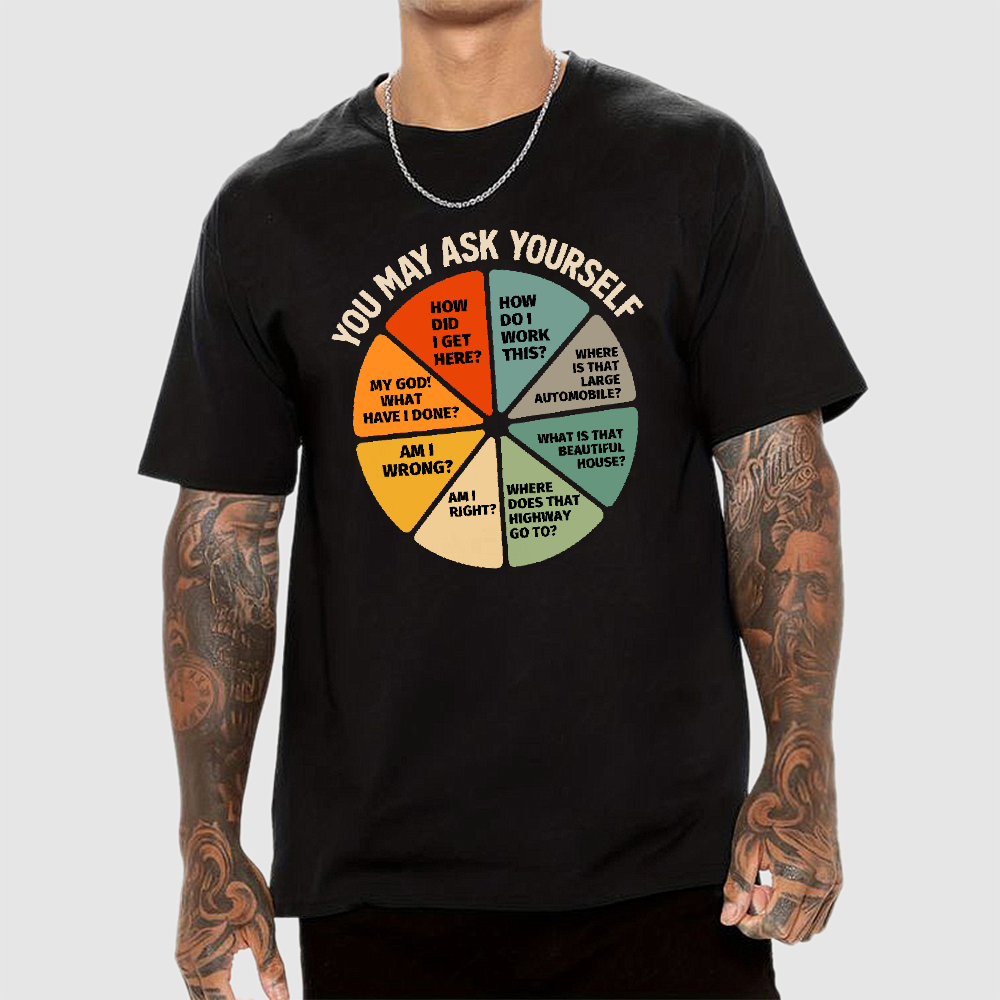 You May Ask Yourself Geek T-Shirt