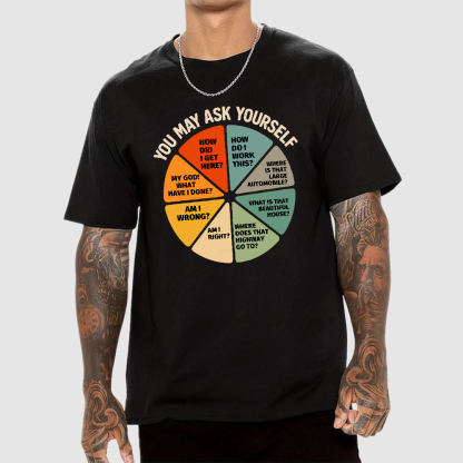 You May Ask Yourself Geek T-Shirt