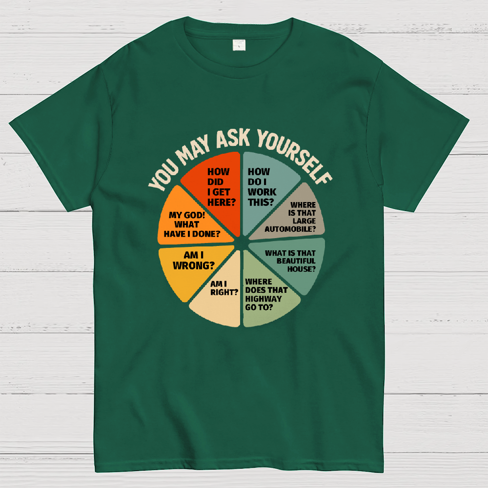 You May Ask Yourself Geek T-Shirt