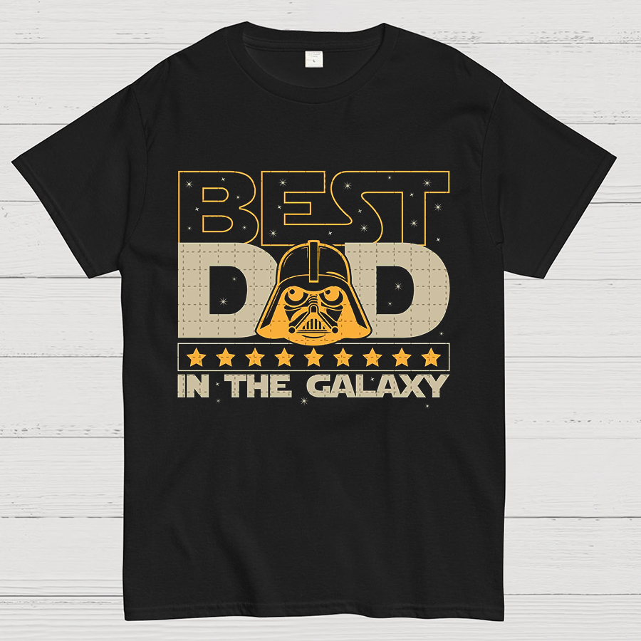 The Best Dad In The Galaxy，Movie Dad Geeky T-Shirt