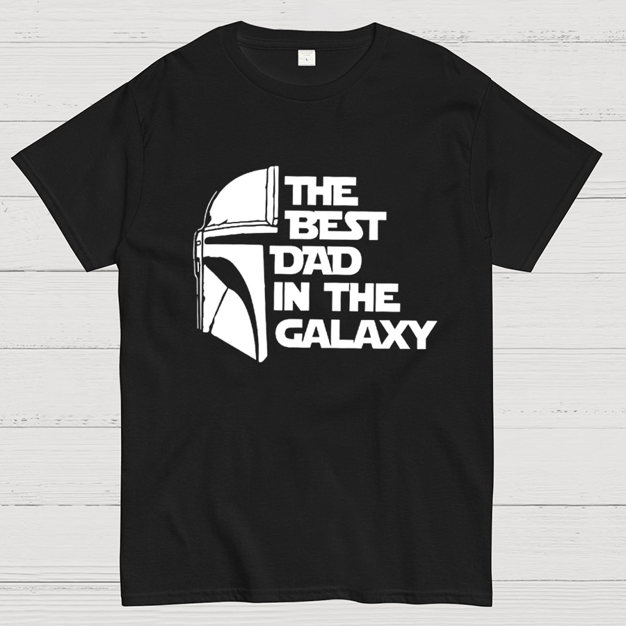 Best Dad In The Galaxy Movie Geeky T-Shirt